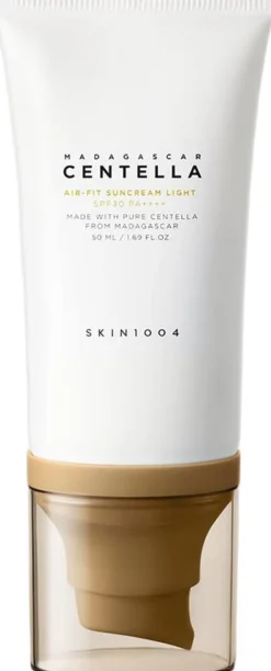 SKIN1004 Solpleje>Madagascar Centella Air-fit Suncream Light SPF30 PA++++
