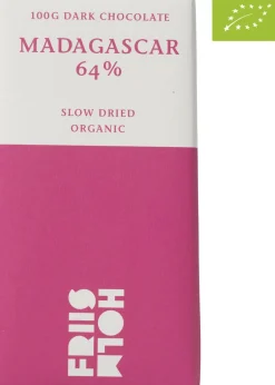 Madagascar Slow Dried 64 %, 100 g, økologisk-Friis-Holm New
