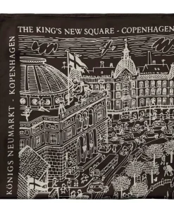 Clearance Magasin Iconic Scarf 83x83cm Dame Halstørklæder & Tørklæder