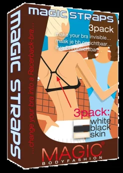 Magic Straps - white-black-skin - one size-Magic Bodyfashion Sale