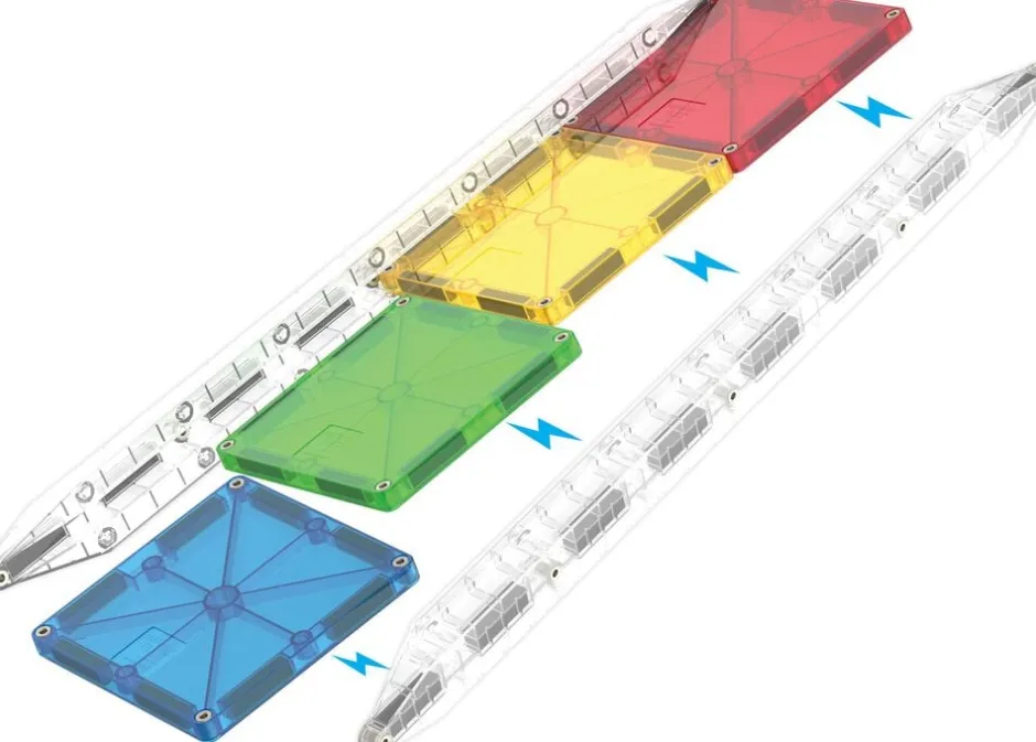 Børn Legetøj Konstruktionslegetøj>MAGNA-TILES Deluxe Kugleb