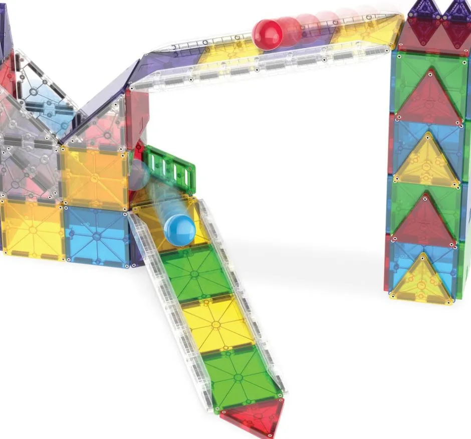 Børn Legetøj Konstruktionslegetøj>MAGNA-TILES Deluxe Kugleb
