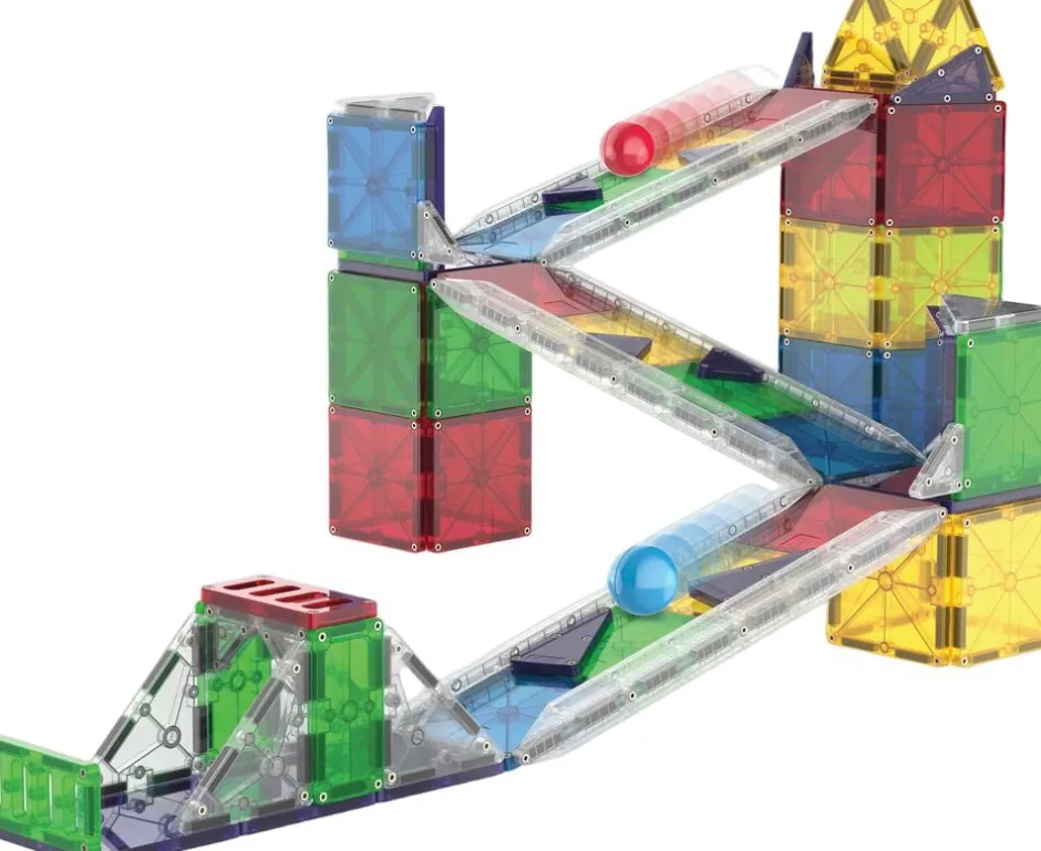 Børn Legetøj Konstruktionslegetøj>MAGNA-TILES Deluxe Kugleb