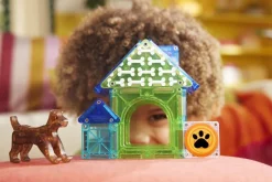 Børn Legetøj Konstruktionslegetøj>MAGNA-TILES Hundehus 13 D