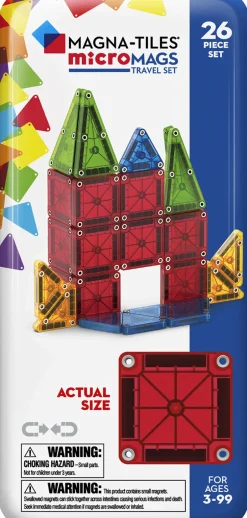 microMAGS Tra-Magna-Tiles New