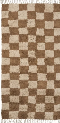 Online Mara Washable Rug - Tan/Warm Sand Gulvtæpper|Børneværelse
