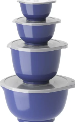 Margrethe-sæt 8 dele 0,25 + 0,5 + 1,5 + 3L Electric blue Bageartikler|Julebag