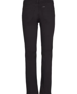 Marion straight black rinse jeans-Lee Discount