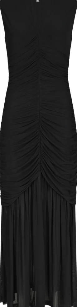 Markeni Mesh Dress-Neo Noir Hot