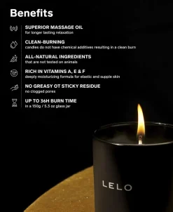 Massagelys - Black Pepper & Pomegranate-LELO Clearance