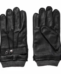Magasin du Nord Collection Handsker & Vanter>Matheo 4 LWG Sheep leather & wool mix gloves