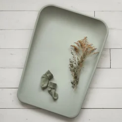 Børn Leander Babyudstyr>Matty puslepude, Sage green