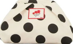 Clearance Maxi Polka Canvas Bonita Bag Dame Clutches