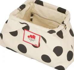 Clearance Maxi Polka Canvas Bonita Bag Dame Clutches