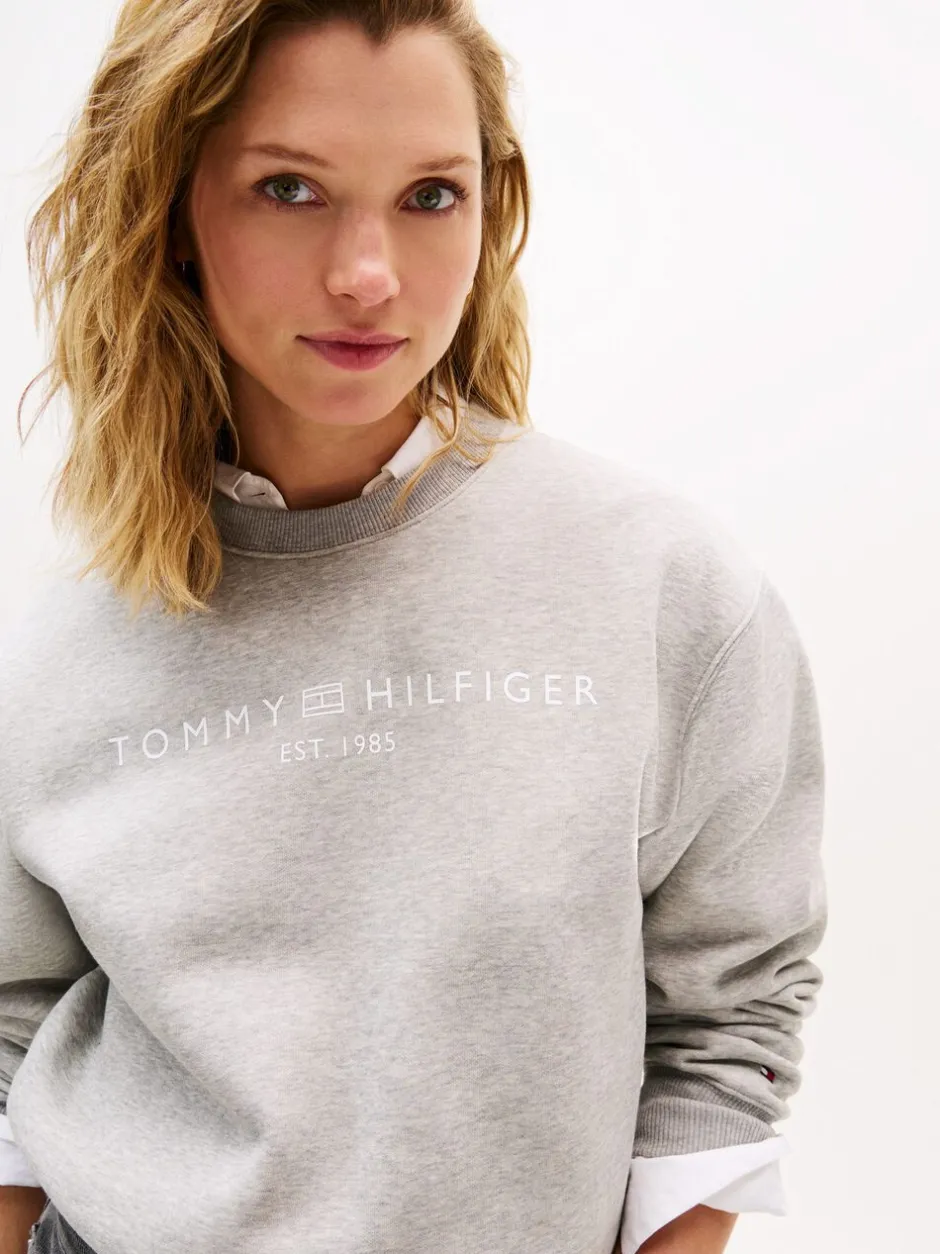 MDRN REG CORP LOGO C-NK SWTSHRT-Tommy Hilfiger Clearance