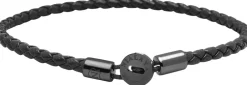 Men's Braided Lux Leather Bracelet-Nialaya Online