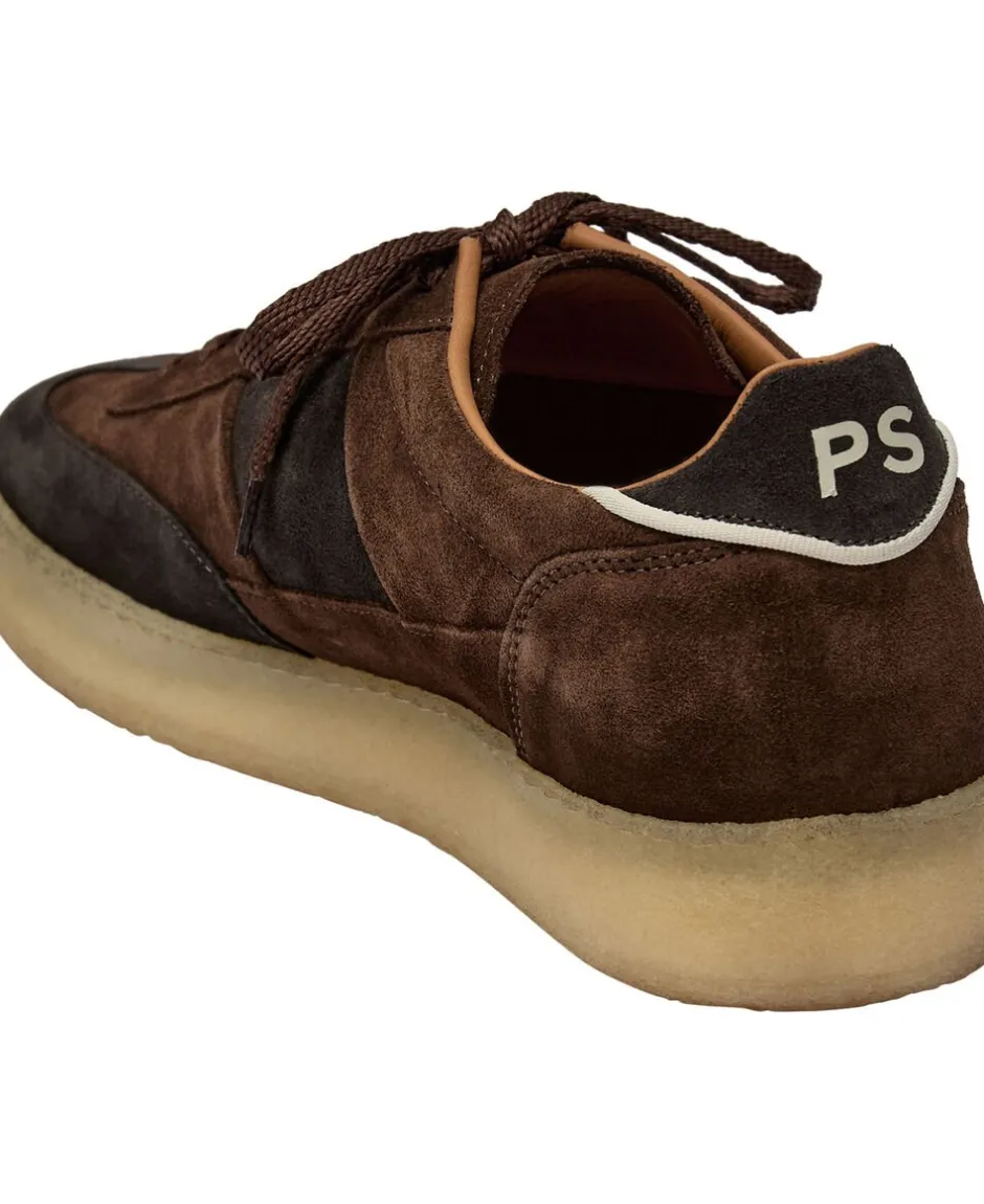 MENS SHOE DOVER BROWN CREPE SOLE-PS Paul Smith Best