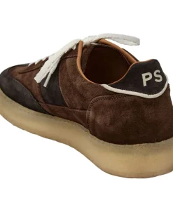 MENS SHOE DOVER BROWN CREPE SOLE-PS Paul Smith Best