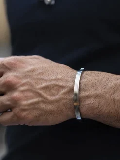 Men's Gentleman Bangle-Nialaya Online