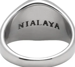 Men's Stainless Steel Crest Ring-Nialaya Hot