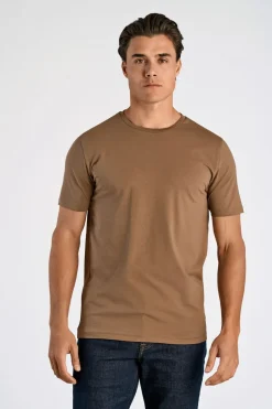 Mens stretch crew neck tee S/S-Lindbergh Best