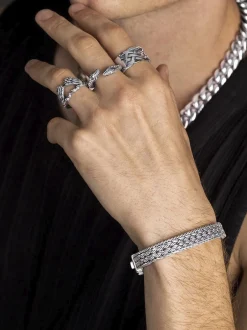 Men's Vintage Skeleton Ring-Nialaya Online