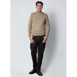 Clean Cut Copenhagen Strik>Merino Half Zip