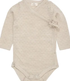 Outlet MERINO LS WRAP BODYSTOCKING Børn Bodies