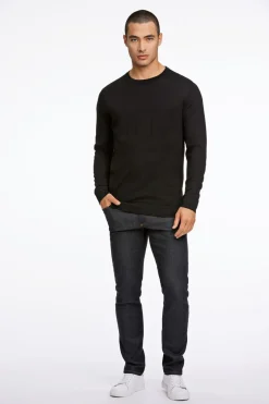 Merino strik med rund hals-Lindbergh Hot