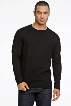Merino strik med rund hals-Lindbergh Hot