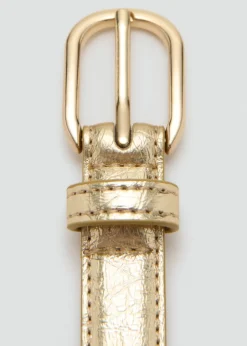 Dame MANGO Bælter>Metal buckle belt