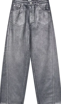 Metallic Denim Christel Jeans Dame Jeans