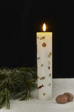 Hot Mie Bloklys Elektriske Julelys|Kalenderlys