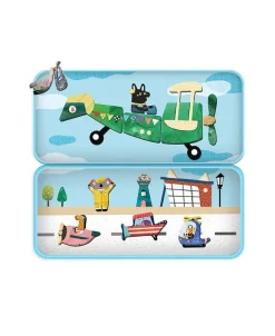 Discount - Magnetisk rejsesæt - Flyvemaskiner Børn Legetøjsfigurer