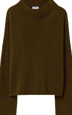 Online Mika Yak Funnelneck Sweater Dame Strik