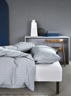 Milano sengesæt dæmpet blå-Høie Outlet