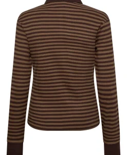 Milla 24 long sleeve polo top - 100% Organic Cotton GOTS-Magasin du Nord Collection Online