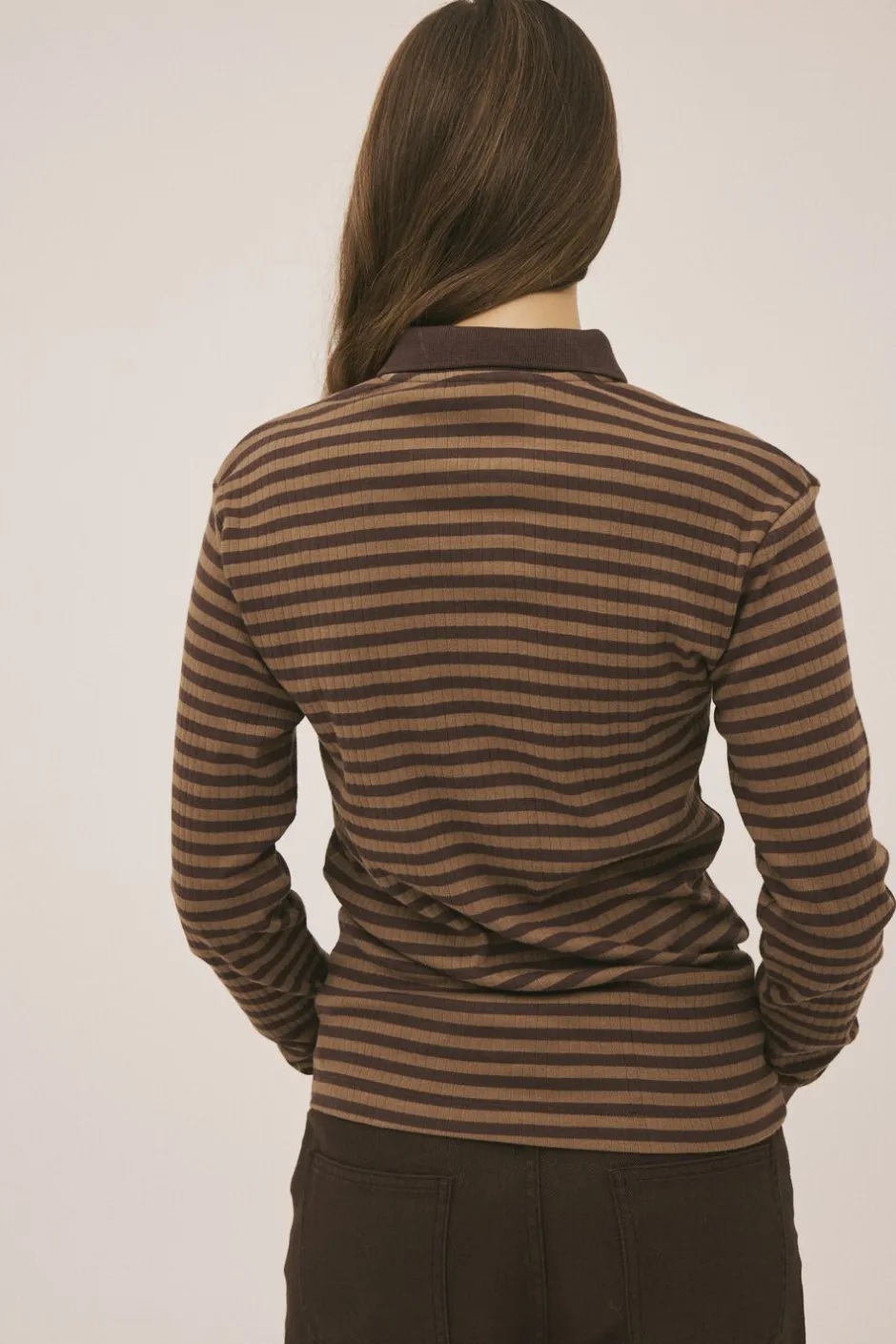 Milla 24 long sleeve polo top - 100% Organic Cotton GOTS-Magasin du Nord Collection Online