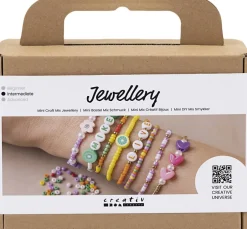 Outlet Mini DIY Mix Smykker, Farverige armbånd Børn Kreativitet