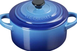 Le Creuset Gryder & Pander>Mini gryde 10 cm Azure Blue