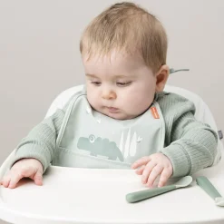 Mini hagesmæk m/lomme 2 stk. Croco Grøn-Done by Deer Online