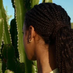 Mini Heart Crush Hoops-Camille Brinch Jewellery Sale