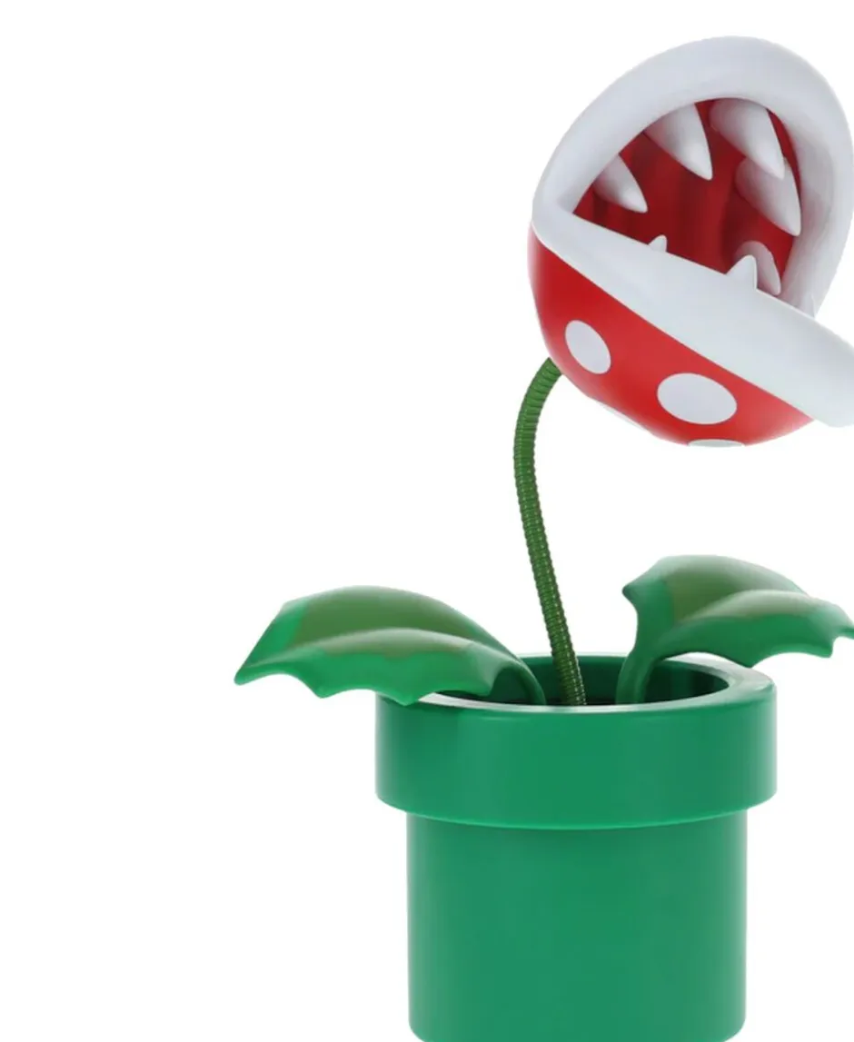 Hot Mini Piranha Plant Posable Lampe Børn Børneværelse|Shark Gaming
