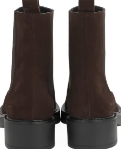 Sale Minimalistisk Chelsea støvle med ch Dame Støvler