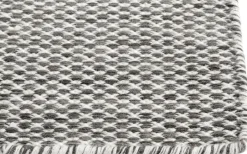 Moiré Kelim-140 x 200-Grey-Hay Outlet