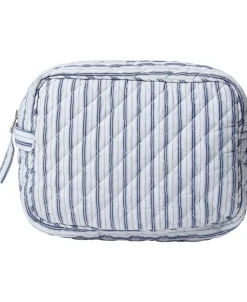 Moira 1 Make up bag Blue Stripe small-Magasin du Nord Collection Sale