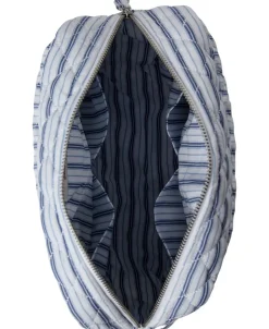 Moira 1 Make up bag Blue Stripe small-Magasin du Nord Collection Sale