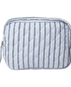 Moira 3 Make up bag Blue Stripe mini-Magasin du Nord Collection Sale