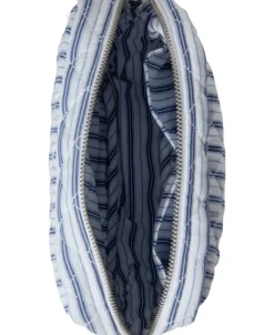 Moira 3 Make up bag Blue Stripe mini-Magasin du Nord Collection Sale