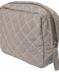 Moira 3 makeup bag Fossil Stripe XS-Magasin du Nord Collection